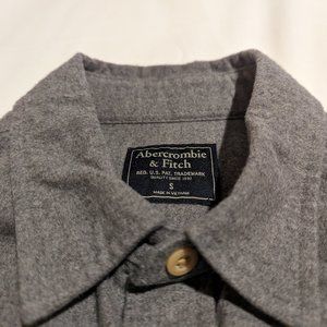 Abercrombie & Fitch Gray Oxford